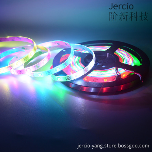SK6812 built-in IC, 5050RGB magic lamp strip glue waterproof